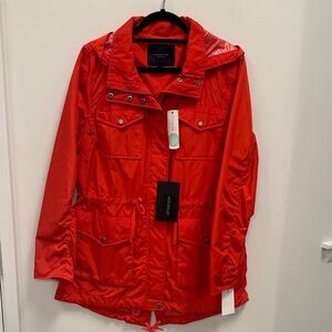 Marc New York Vibrant Red Utility Jacket